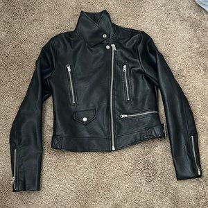 Fabrik faux leather jacket